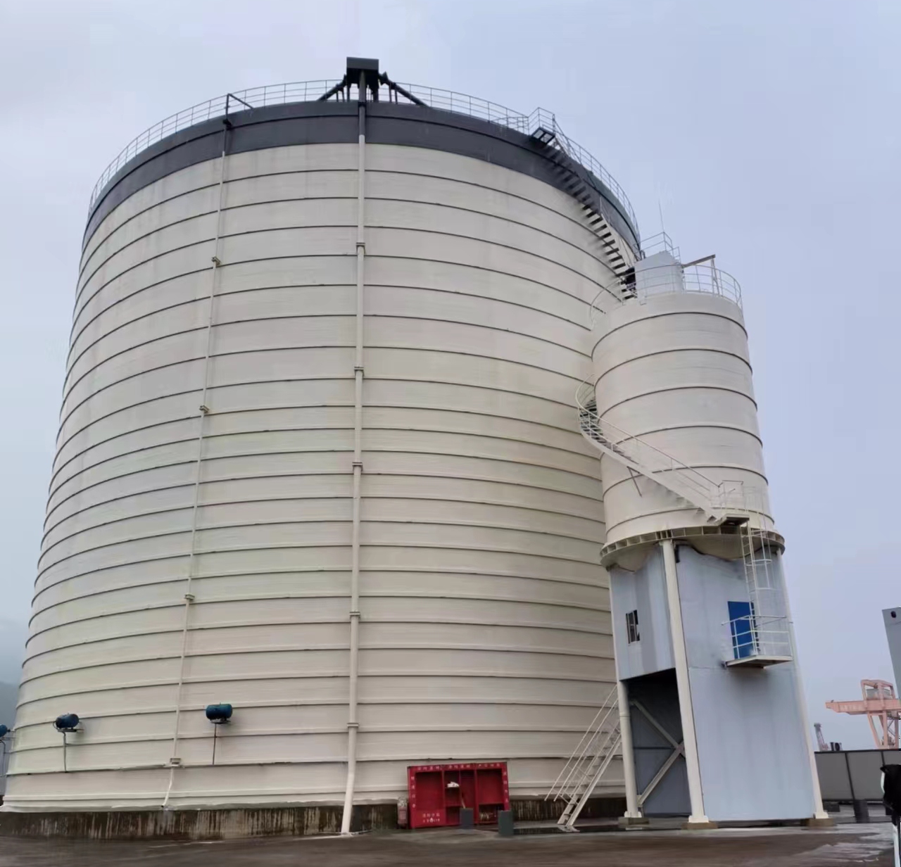 邵原镇10万吨水泥钢板库