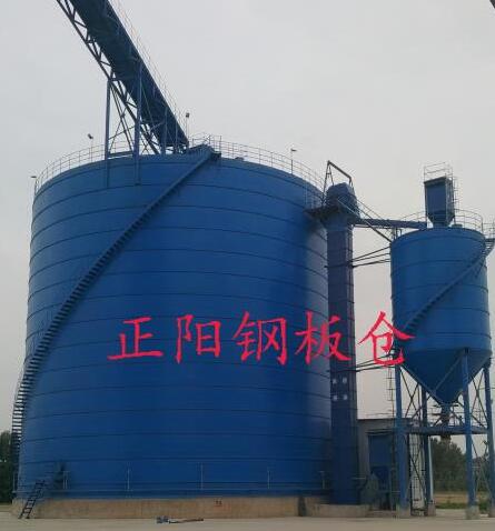 邵原镇大型矿粉钢板库