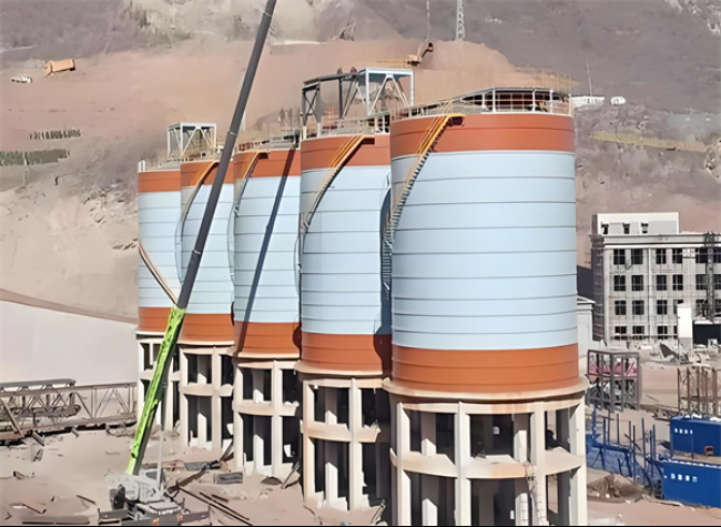 邵原镇高架钢板仓